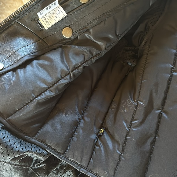 Harley Davidson Willie G leather jacket with fringe, size 34W - Picture 11 of 11